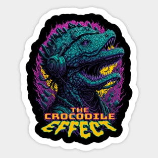 CROCODILE TEKNO FESTIVAL Sticker